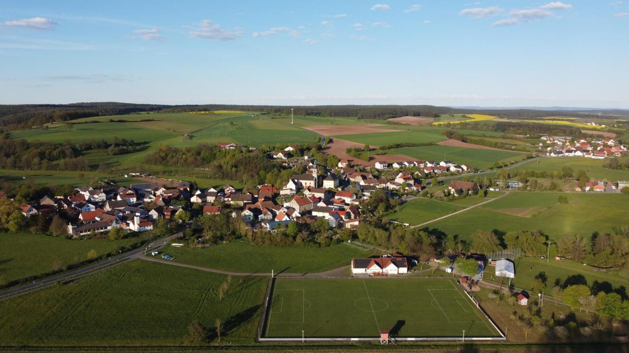 Pausenhof Zweite-Heimat Apartment Rauhenebrach ภายนอก รูปภาพ